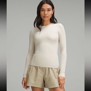 Wundermost ultra soft nulu crewneck long sleeve shirt